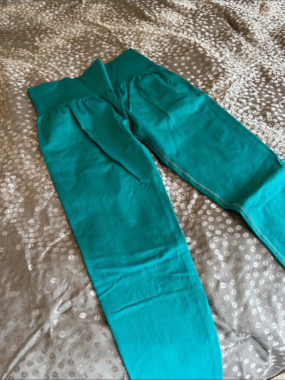 NVGTN Seamless Teal Leggings medium